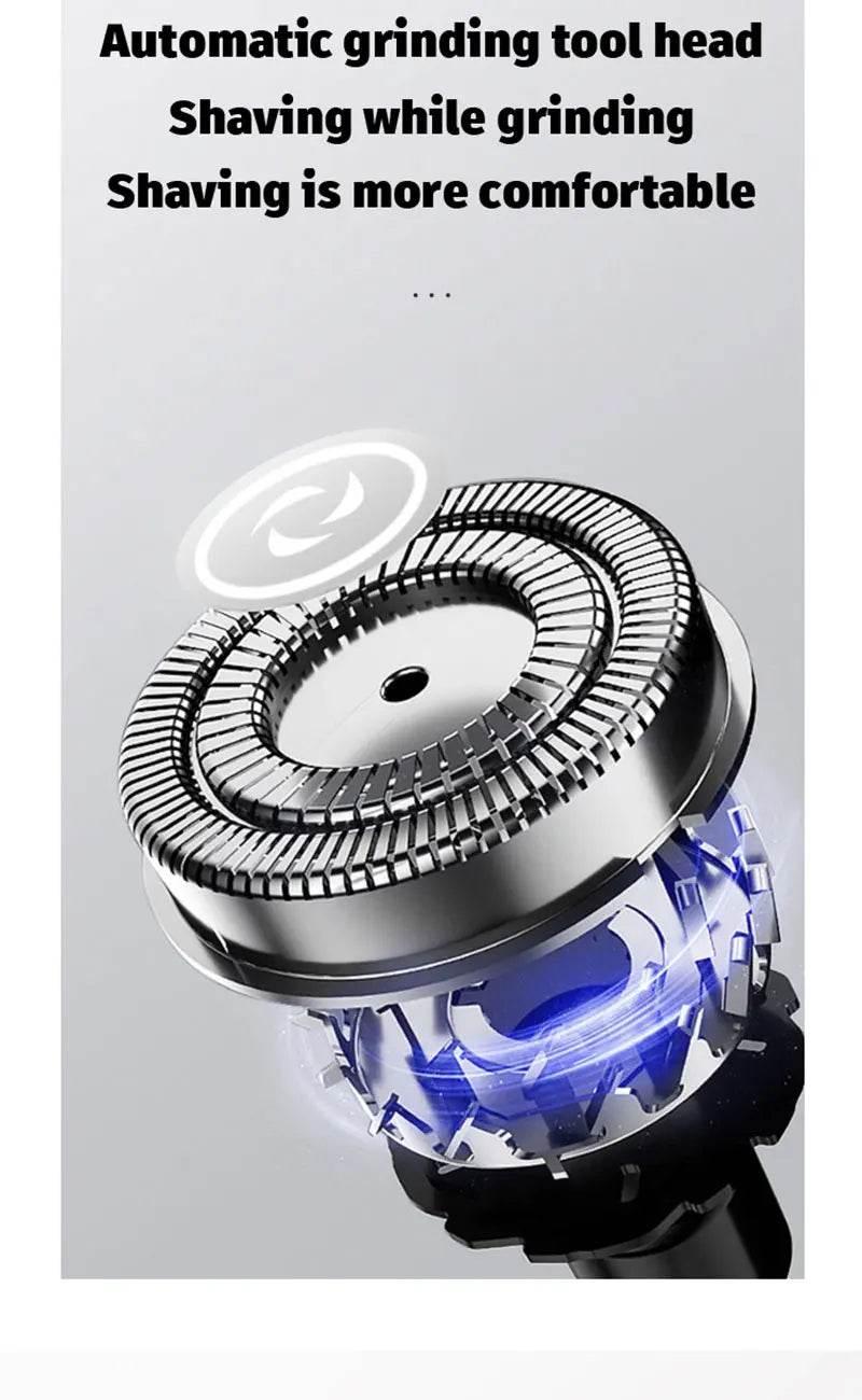 Shaver for Men USB Electric Shaver Powerful Beard Shaving Machine Electric Razor Rechargeable Waterproof - Empire P.E