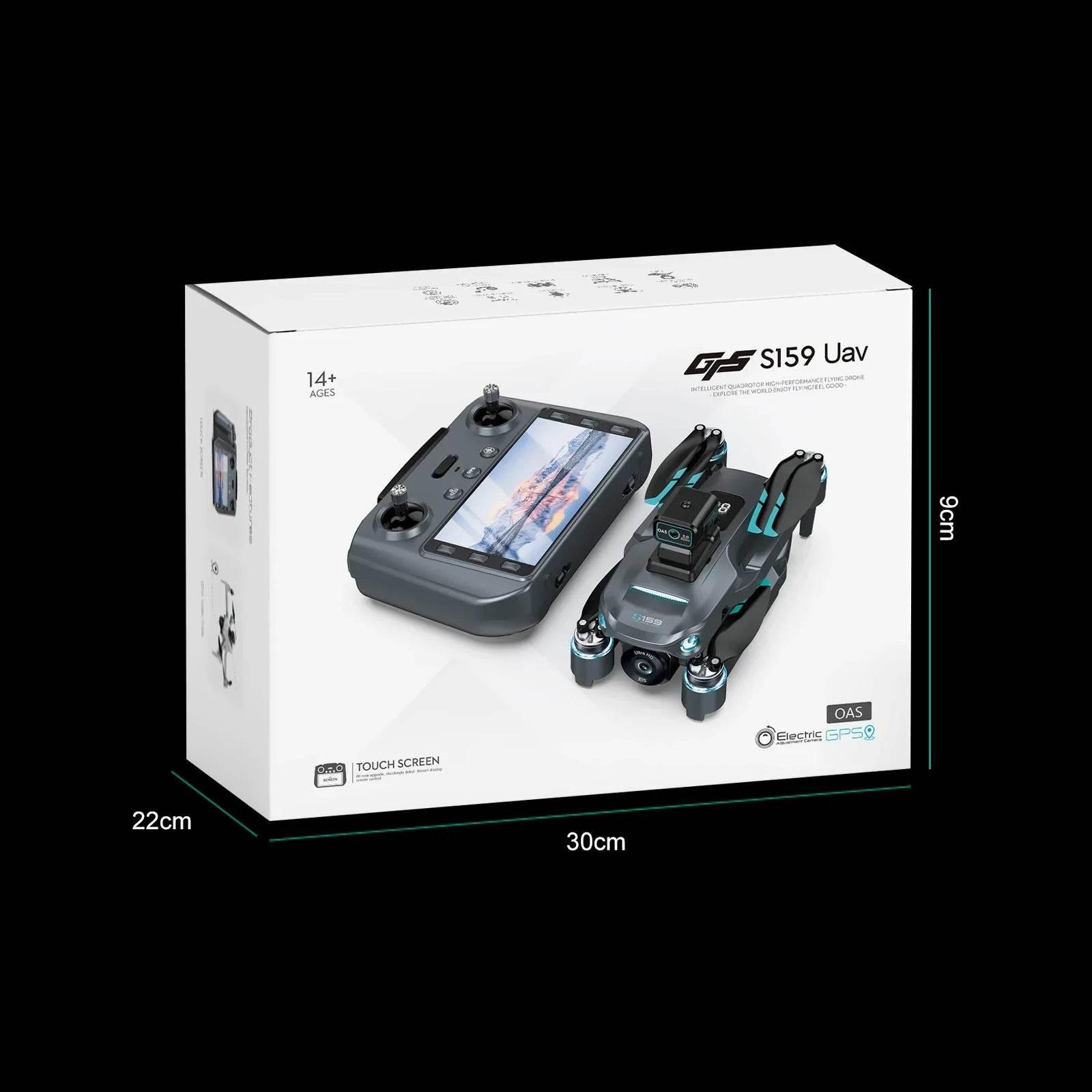 2024 New S Drone Professional 8k Camera Four-Axis Aerial Photography with Screen Remote Control 5G WIFI GPS FPV Dron RC 5000M - Empire P.E