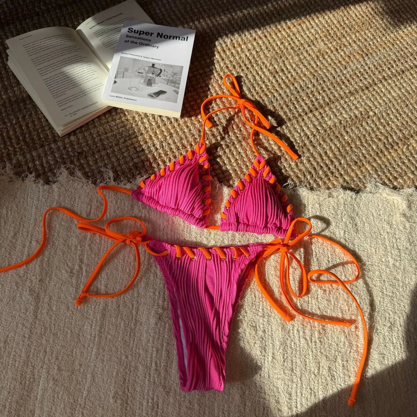 Vacation Low Waist Two Piece Sexy Bikini Set - Empire P.E
