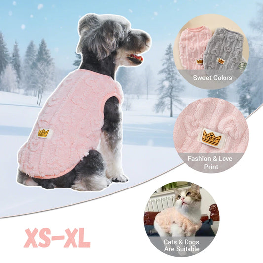 Soft Cozy Dog Fleece Coat