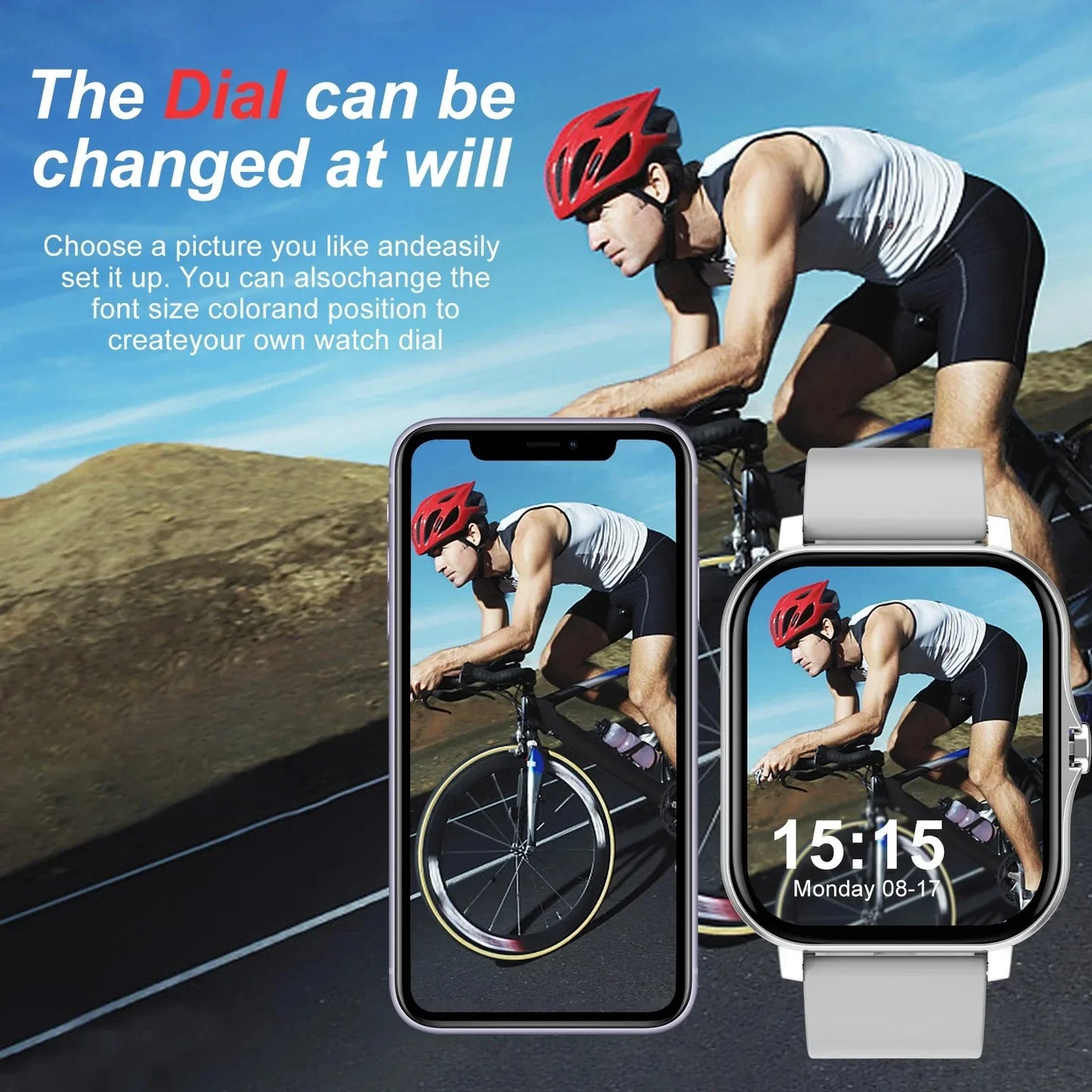 2025 Smart Watch Women And Man 1.44 Inch Screen
