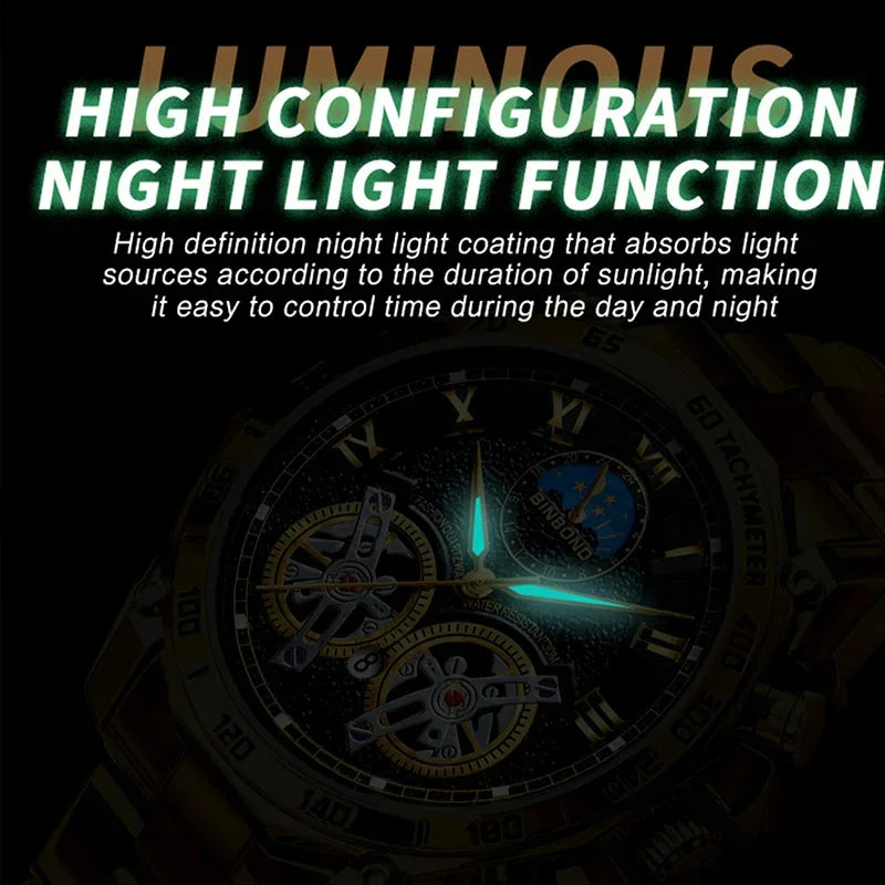 Luxury Men Quartz Watches - Empire P.E