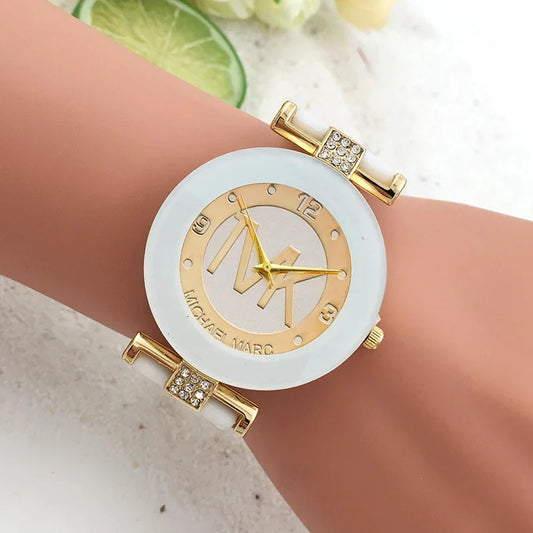 Womens Wristwatch Fashion Silicone Luxury