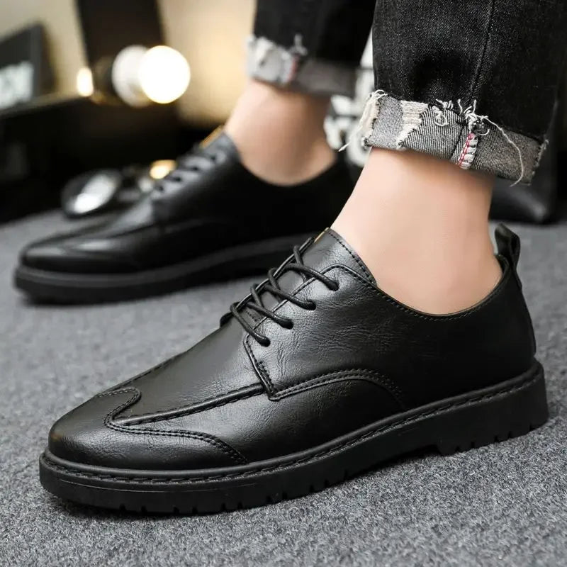 Lace Up Business Men's Formal Shoes