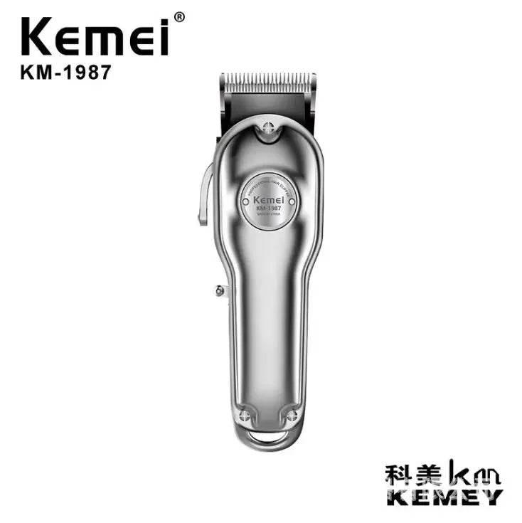 Kemei KM-1987 Electric Hair Clipper Fast Charging and 5 Hours Long Time Working Hair Trimmer Hair Cutting Machine for Men - Empire P.E