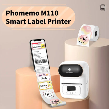M110 Label Printer Mini Printer Portable - Empire P.E