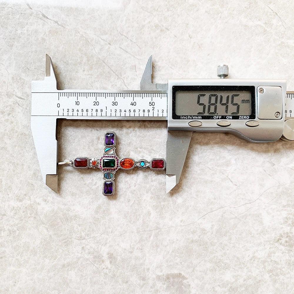 Pendant Colorful Cross
