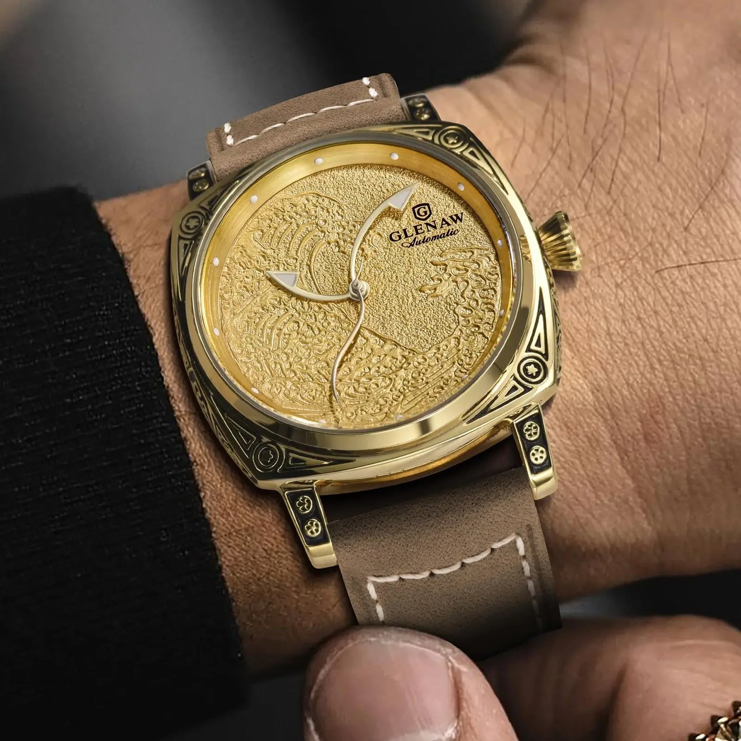Luxury Fashion Business  Gold Watch