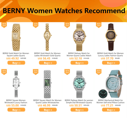 Ladies Quartz Wristwatch Waterproof - Empire P.E