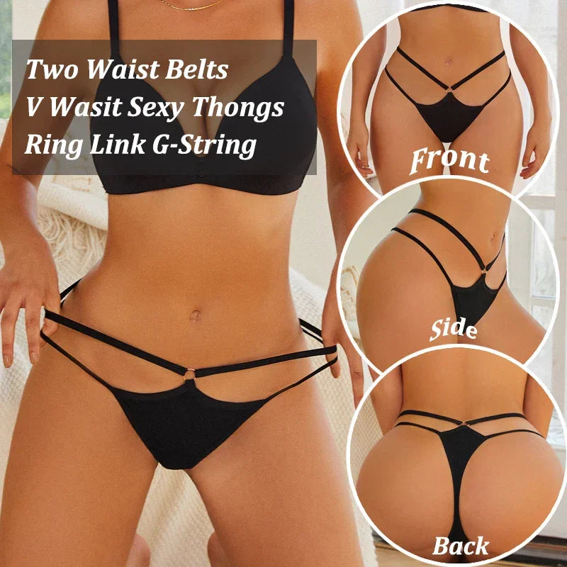 3PCS/Set Cotton Panties for Women Hollow Out - Empire P.E