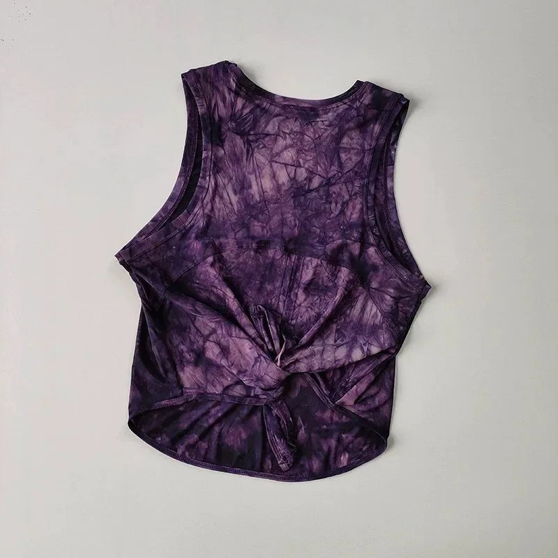 Sports Vest Women's Quick Dry Loose Running Gym Top Sleeveless