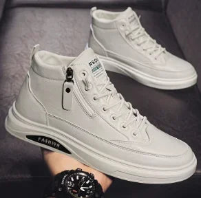 Casual Leather Training Wear Resistant Sneakers Outdoor - Empire P.E