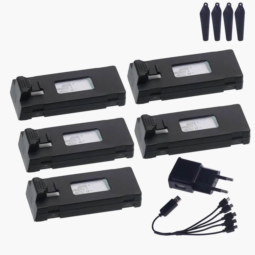 3.7V Battery For E88 E88PRO Ls-E525 E525 PRO E99 K3 Mini Drone 3.7v 1800mAh Lipo Battery For E88 E88PRO RC Quadcopter Parts - Empire P.E