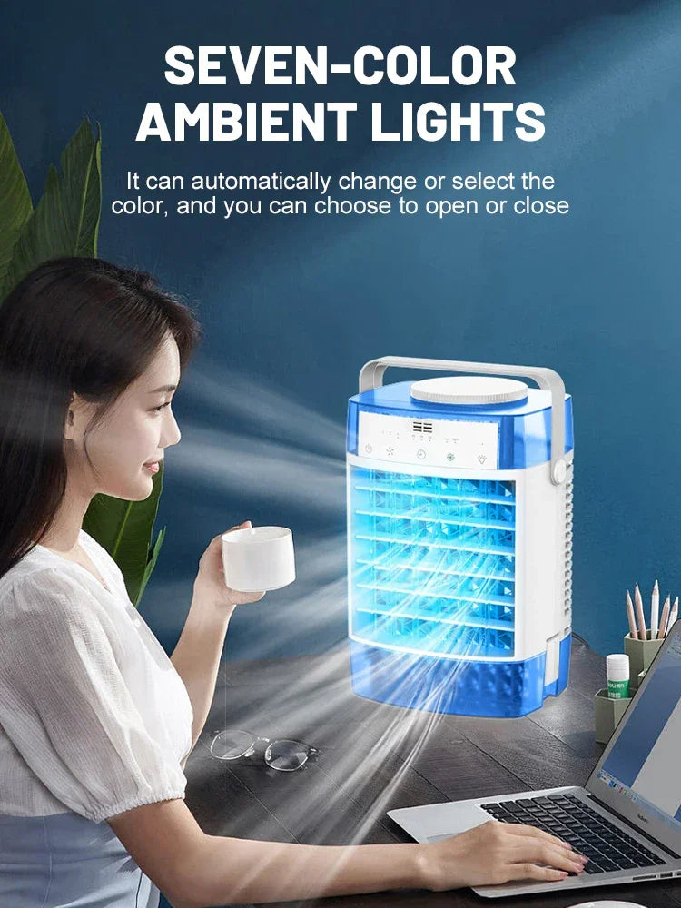 4 IN 1 Portable Air Conditioners Cooling Fan - Empire P.E