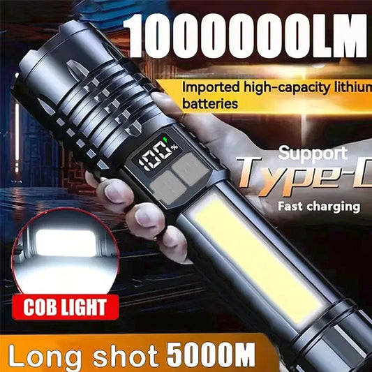 Rechargeable COB Flashlight
