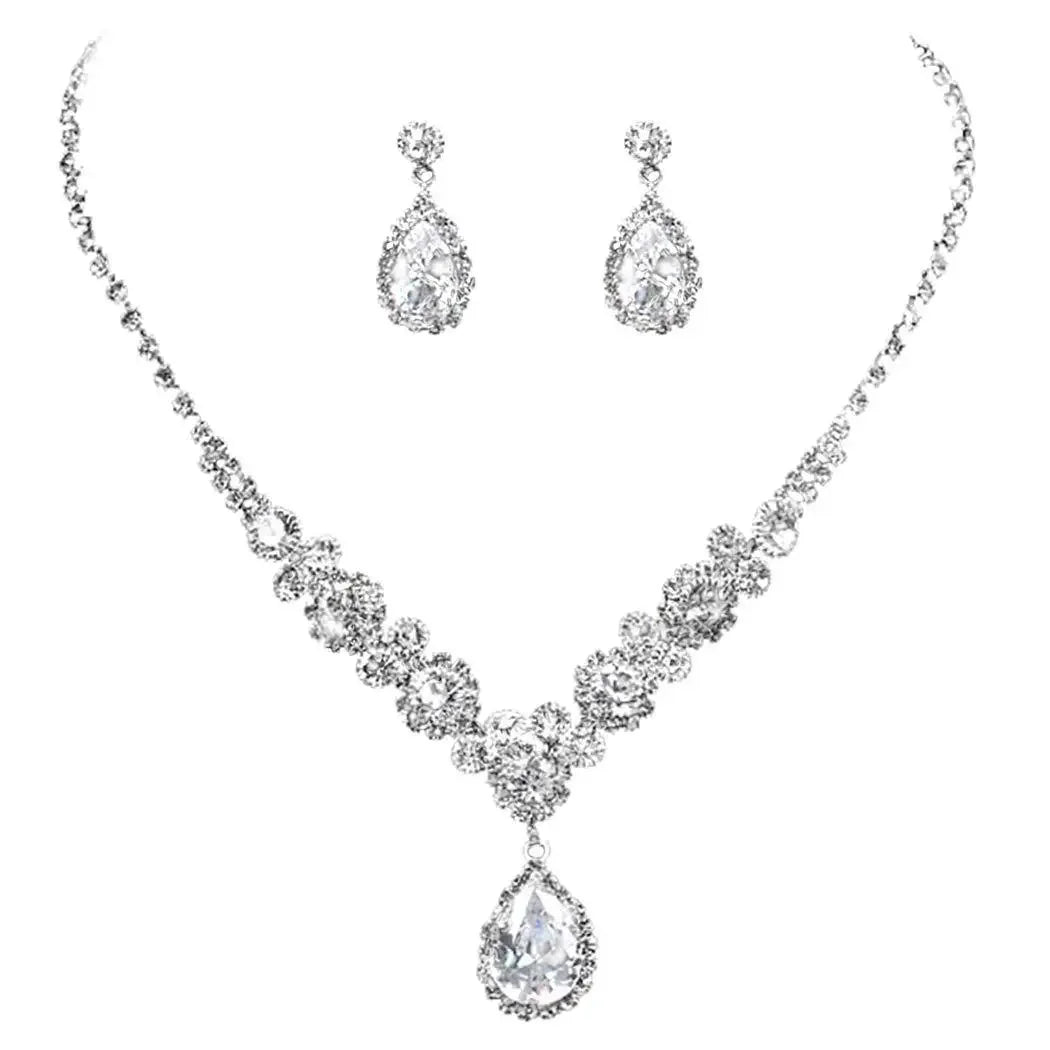 Imitation Moissanite Diamond Jewelry Set Explosion - Empire P.E
