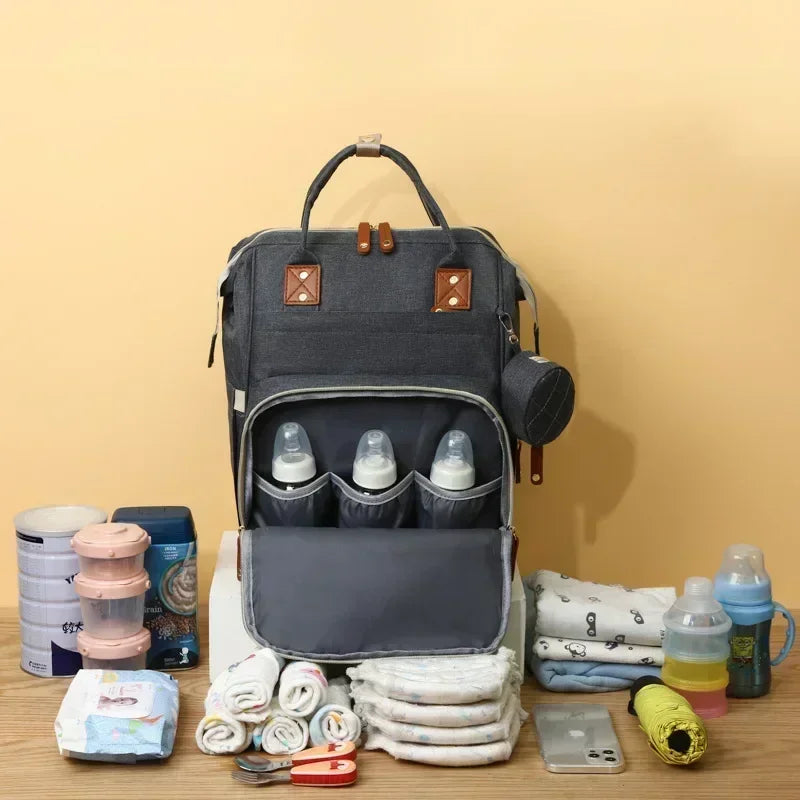 USB Diaper Bag Backpack - Empire P.E