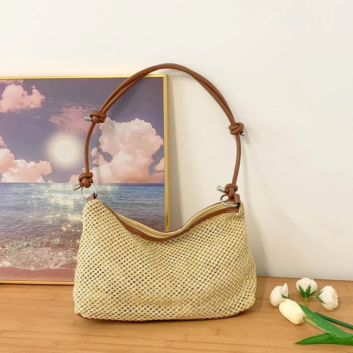 New Style Handmade Knitted Bags Fashionable Tote Bags - Empire P.E