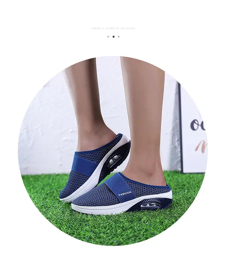 slip-ons without back female sneakers women's sport shoes professional running shoes black sports shoes skor walkx 1229 - Empire P.E