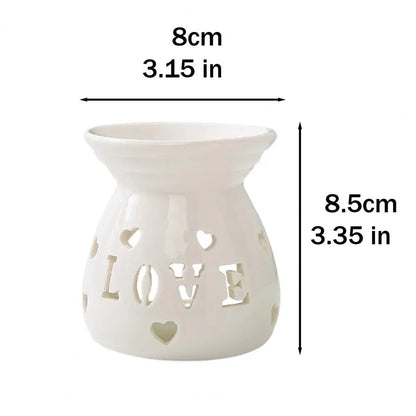 Ceramic Tea Light Candle Holder Small Essential Oil Burner