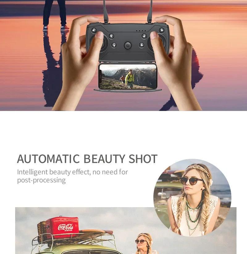 2025 New E88 Pro WIFI FPV Drone Wide Angle HD 4K 1080P Camera Height Hold RC Foldable Quadcopter Dron Helicopter Toys Gift - Empire P.E