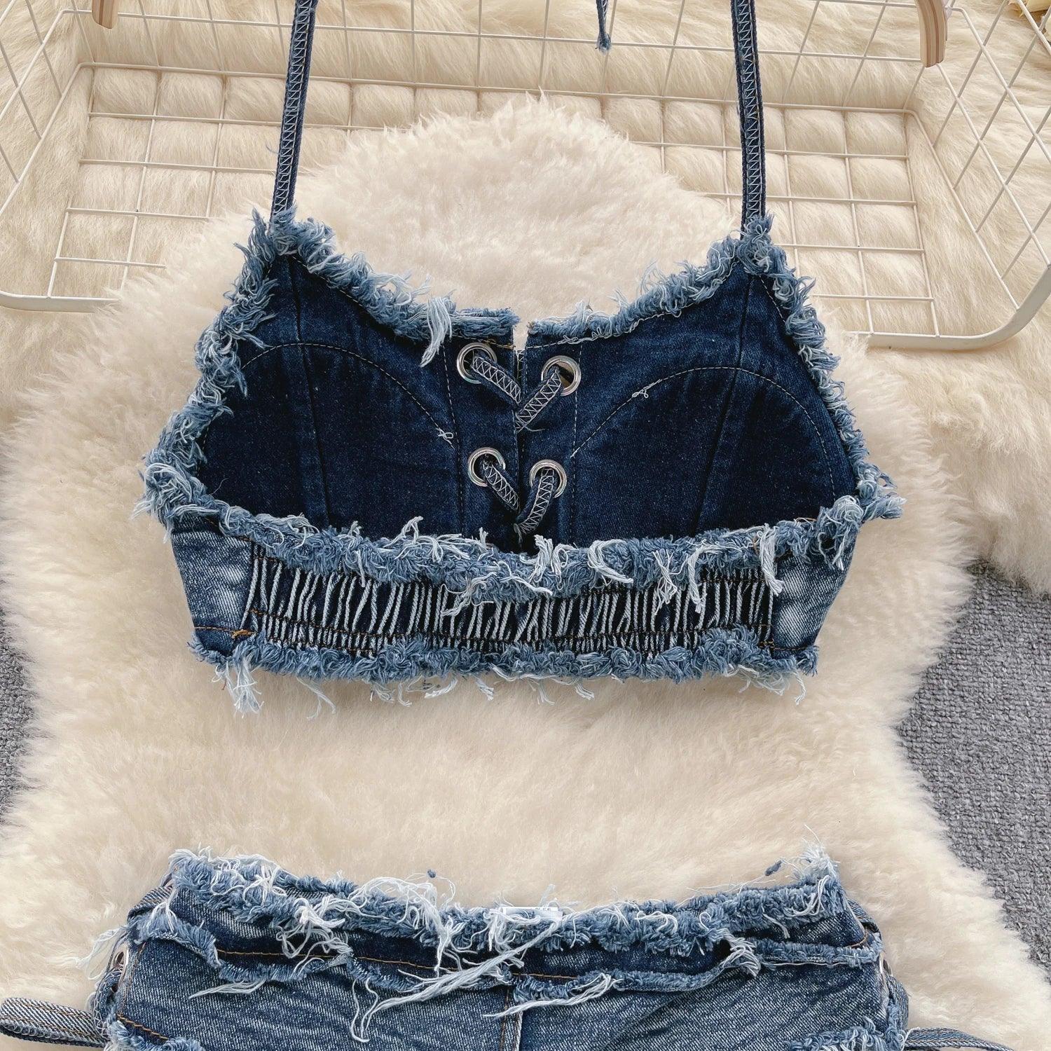 Women Bikini Denim Suits - Empire P.E