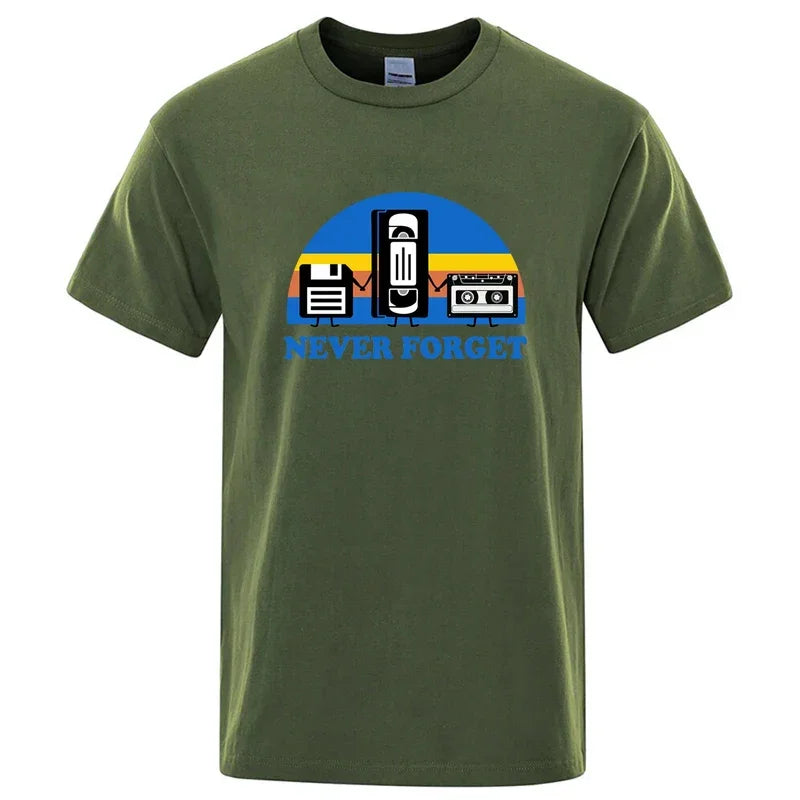 Men's Graphic Music Funny Printed  T-Shirt