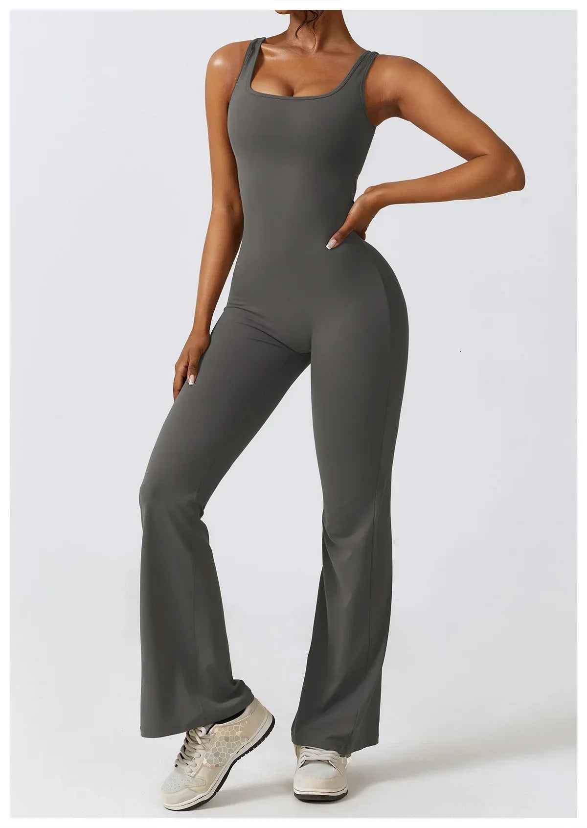 V Jumpsuit Gym Set - Empire P.E