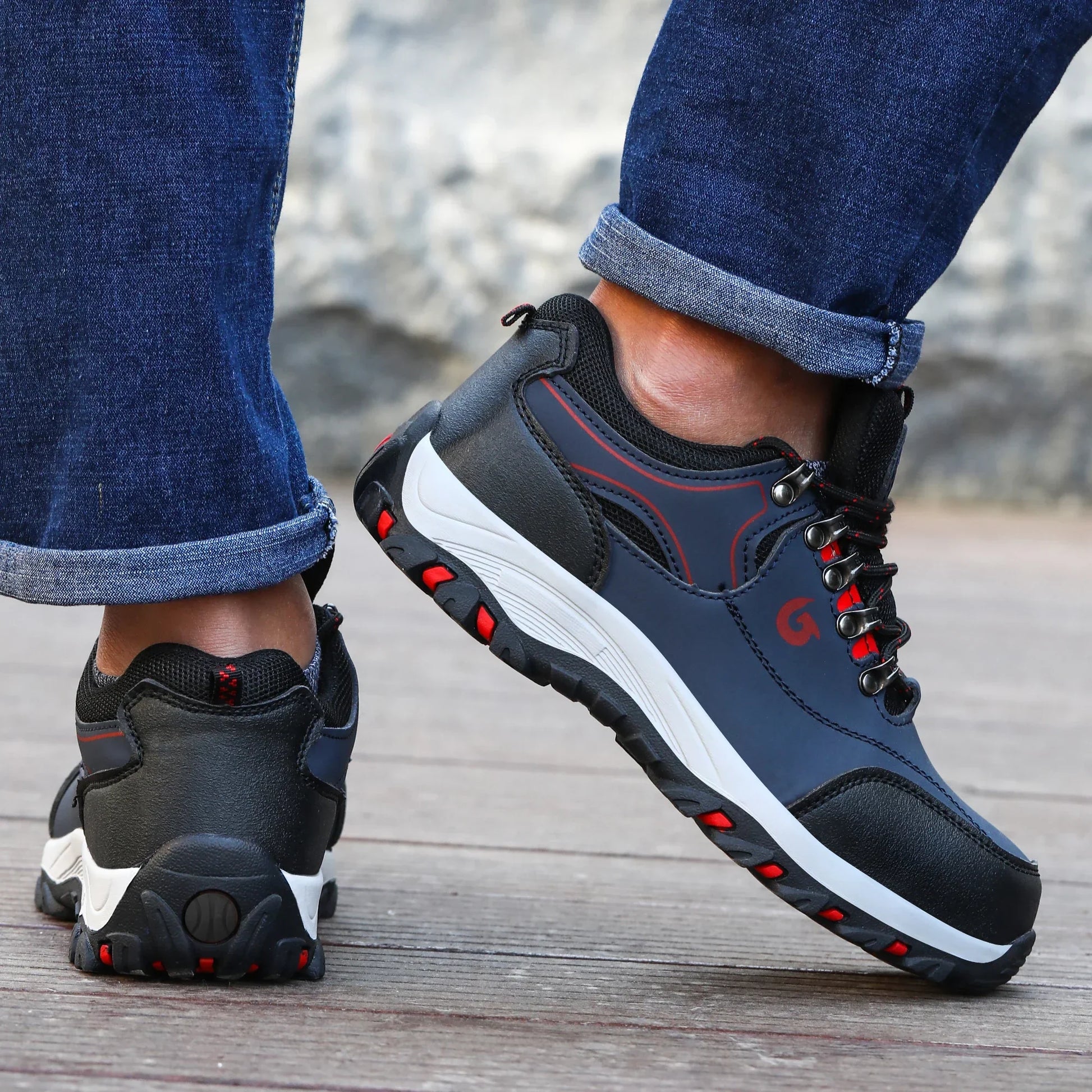 Steel Toe Cap Shoes For Men Work Boots - Empire P.E