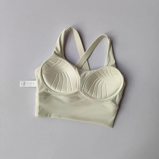 All-in-one Sports Bra Collection Breast High-intensity Professional Shock-proof Huddle Running Bra Yoga Fitness Bra Summer Cloth - Empire P.E
