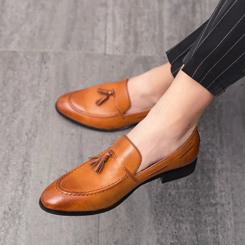 Wedding Shoes For Men Slip On Loafers - Empire P.E