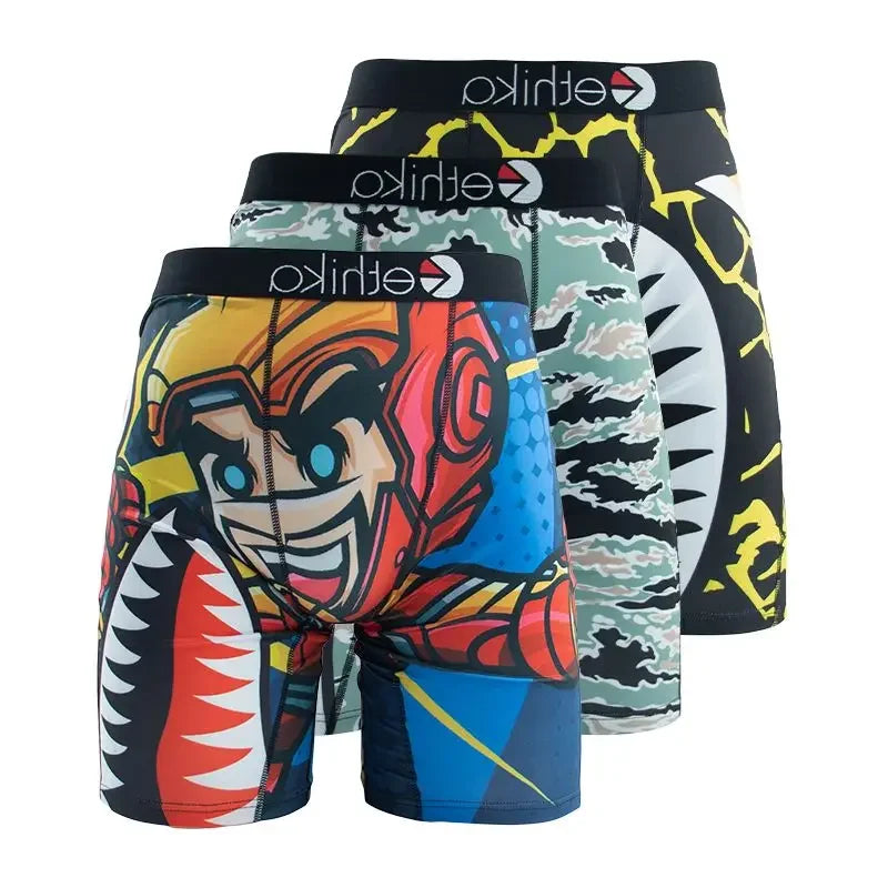 3Pcs Sexy Men Underwear Boxer Shorts - Empire P.E
