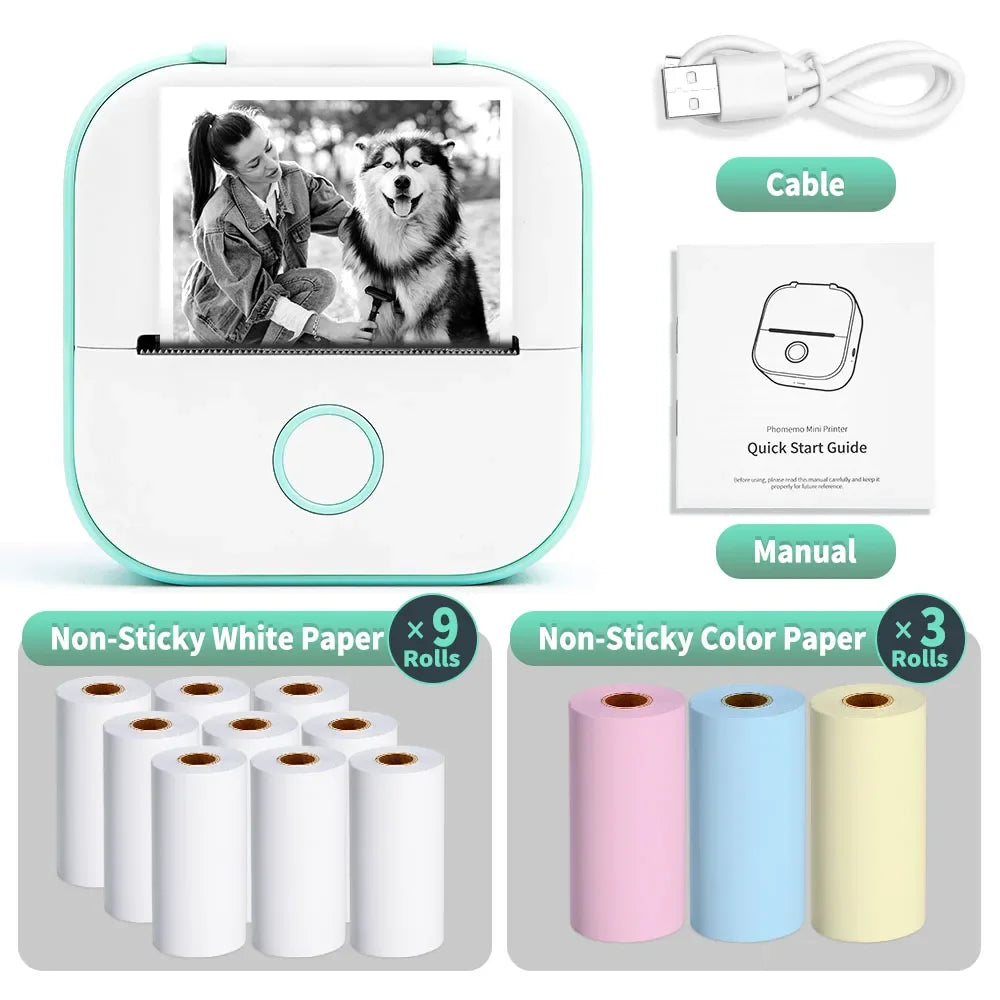 Portable Mini Thermal Printer, - Empire P.E