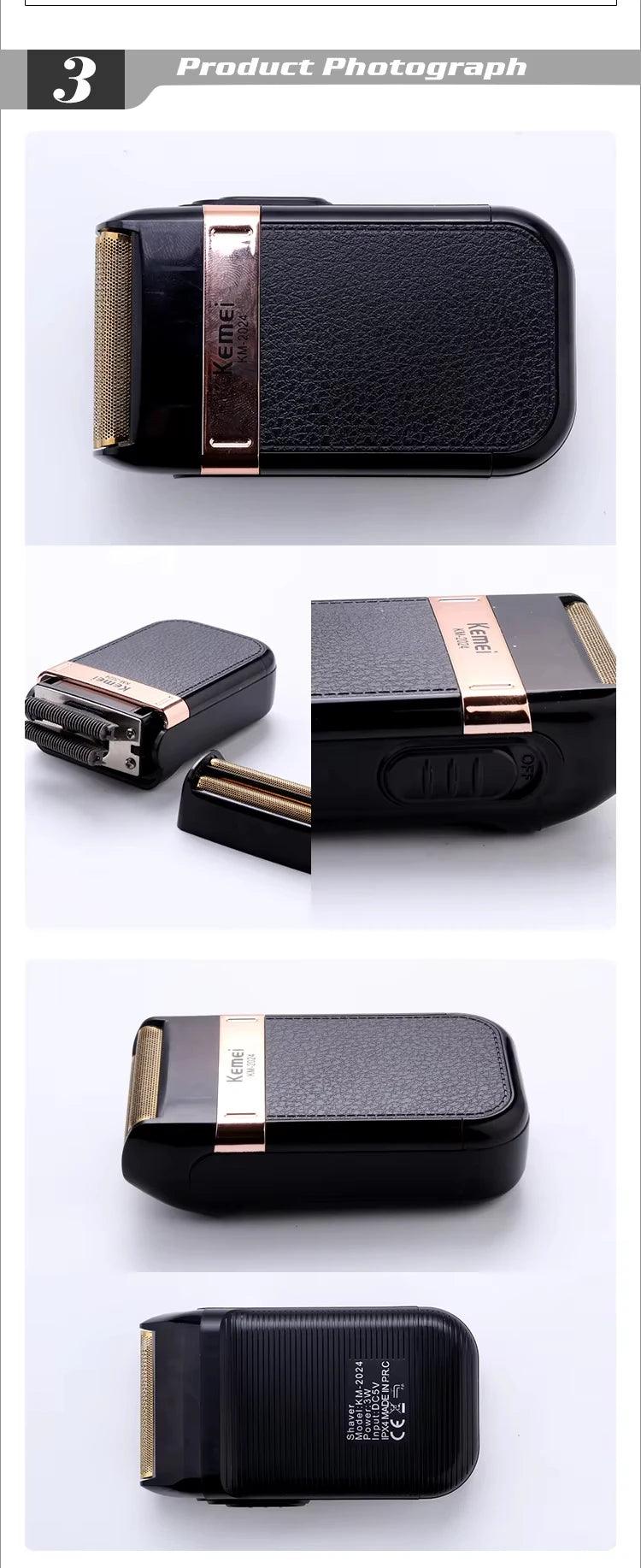 Kemei KM-2628 KM-678 KM-2024 Professional Electric Hair Clippers Rechargeable - Empire P.E