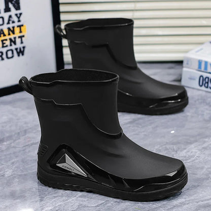 Waterproof Men's Rain Boots Agricultural Breathable Anti-skid - Empire P.E