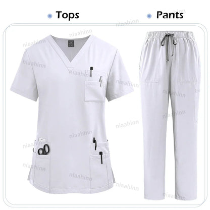 Elastic Scrub Uniform Set - Empire P.E