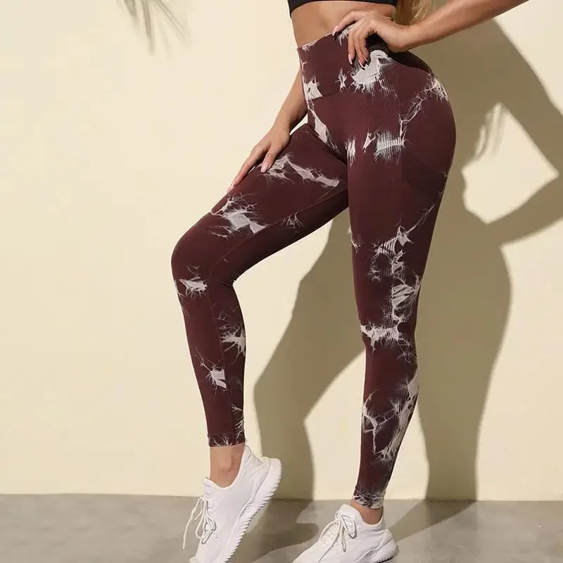 Hip Lifting Seamless Fitness Gym Leggings - Empire P.E