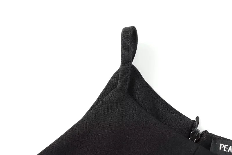 Interlock halter Dress 2024 TRAF's new sexy sleeveless - Empire P.E
