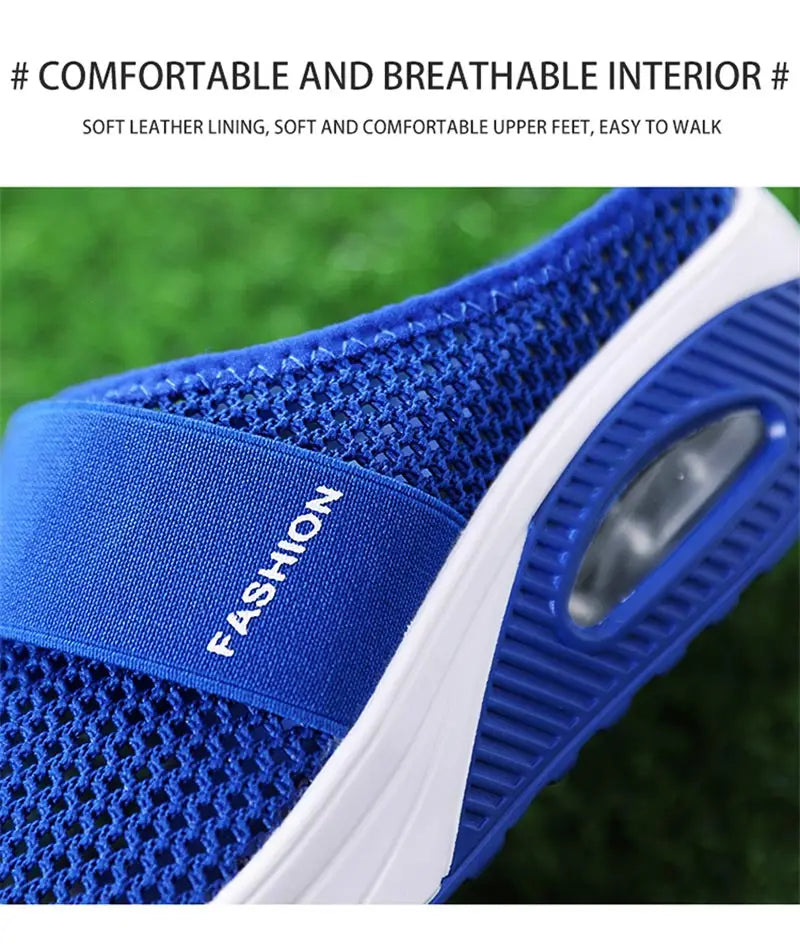 slip-ons without back female sneakers women's sport shoes professional running shoes black sports shoes skor walkx 1229 - Empire P.E