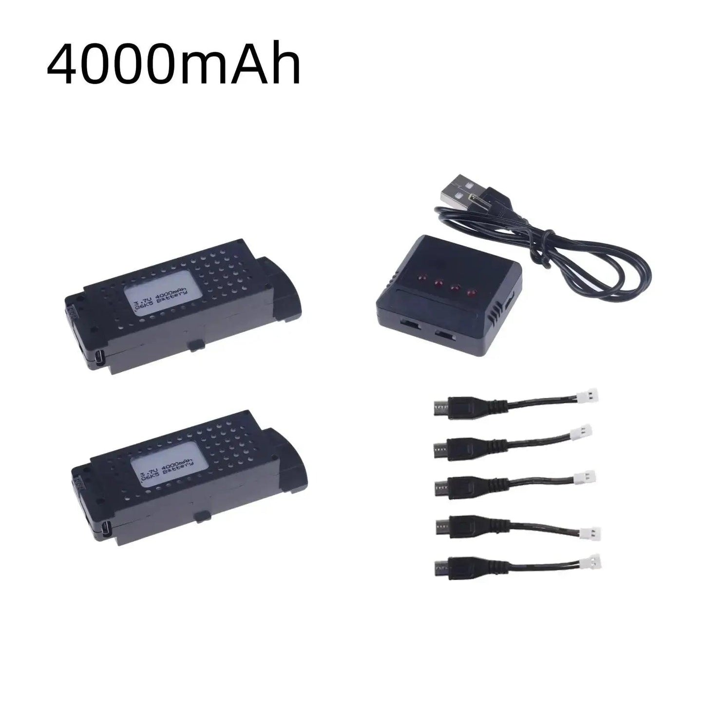 Q6 S6 G6 T6 K5 Battery 3.7V 4000mAh for G6 S6 8K RC Quadcopter Spare Parts For G6 Pro Rechargeable Lipo Battery - Empire P.E