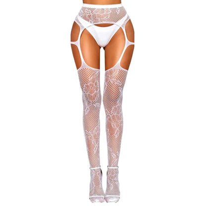 Rave Party Sexy Tights Suspender Fishnet Stockings - Empire P.E