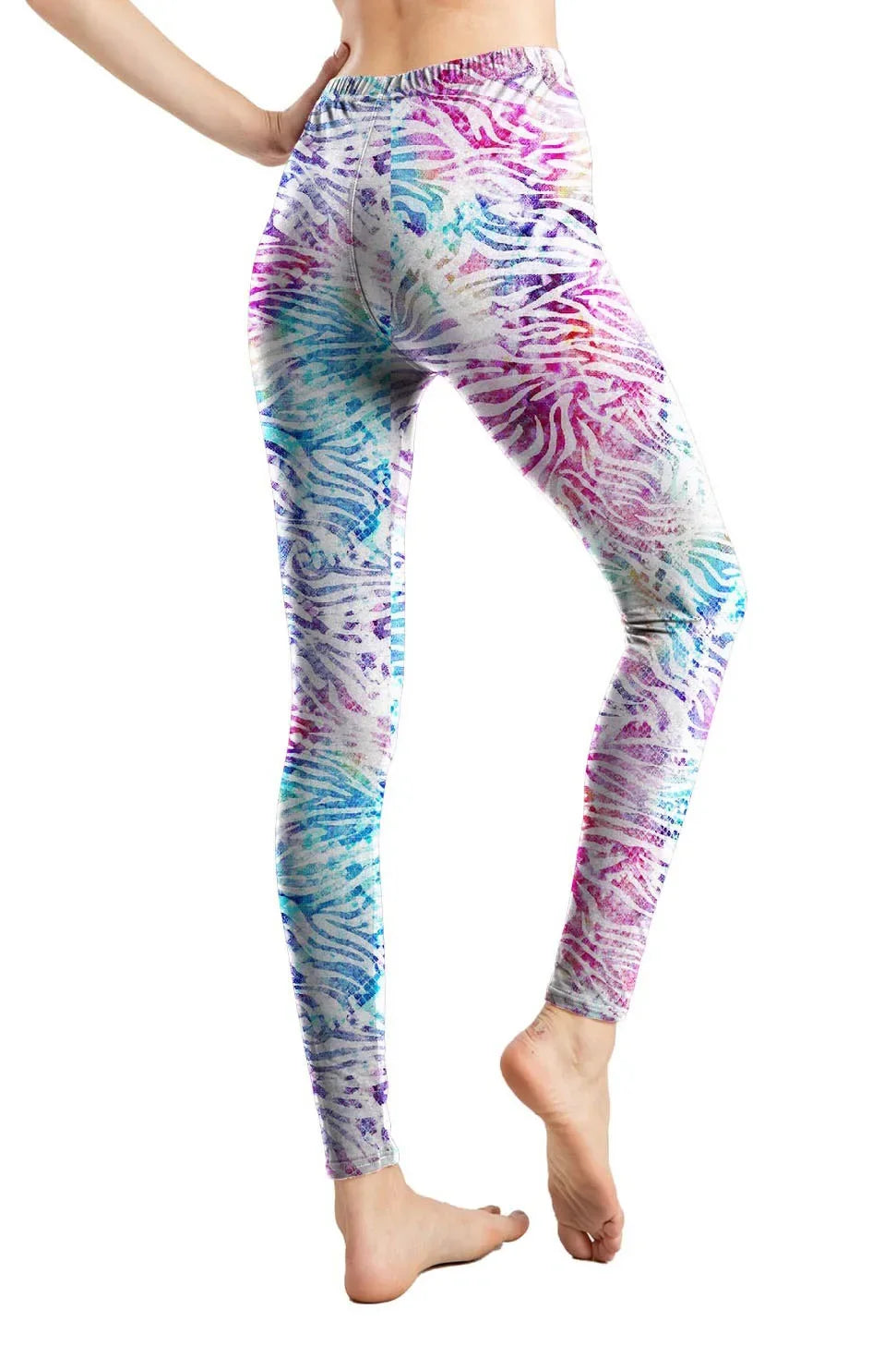 Leopard Leggings Printed High Waist - Empire P.E