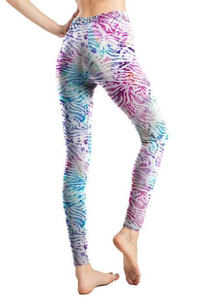 Leopard Leggings Printed High Waist - Empire P.E