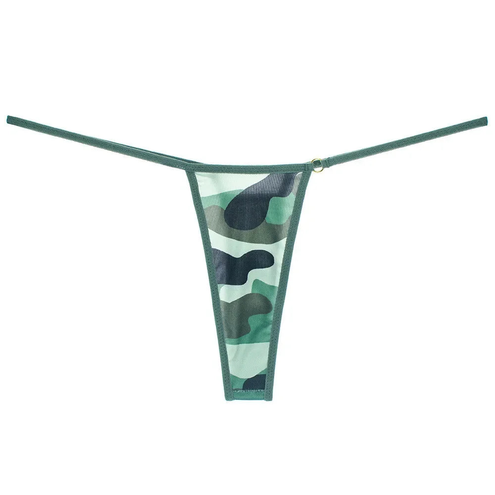 Pattern Sexy Women G String Micro Thong Low-Rise G-string - Empire P.E