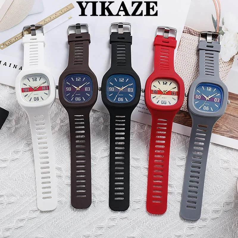 Fashion Women Watches Big Square Ladies Quartz - Empire P.E