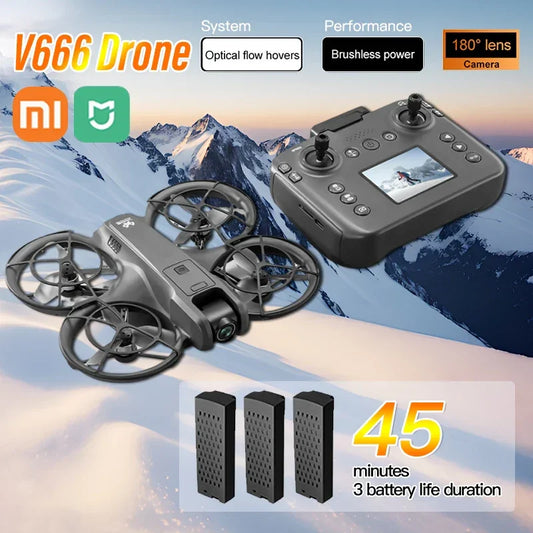 Xiaomi V666 Mini Drone 4K Professional Aerial 8k Dual Camera - Empire P.E