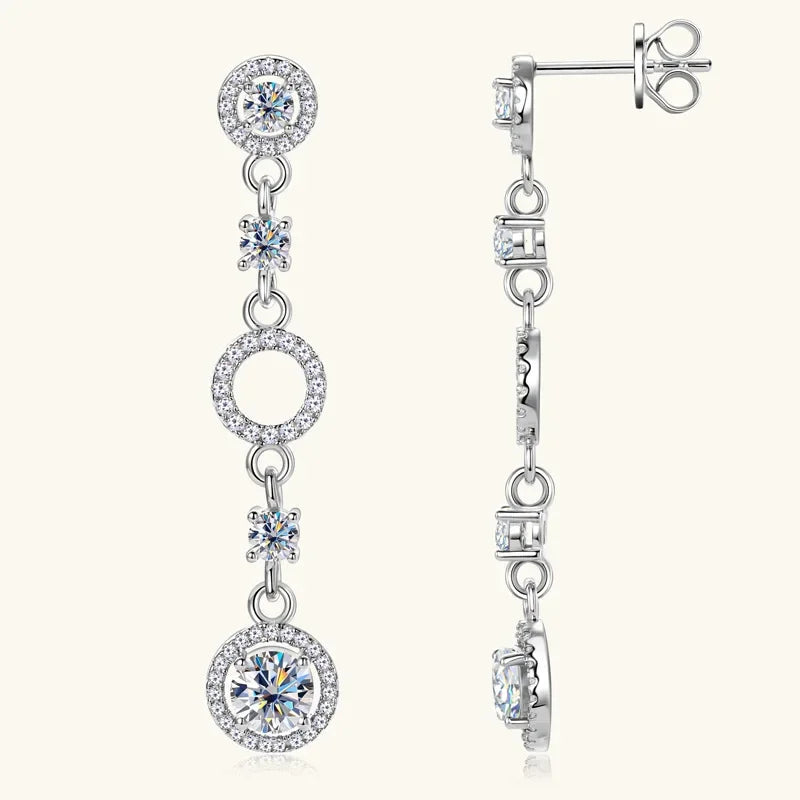 Moissanite Stud Earrings for Women - Empire P.E