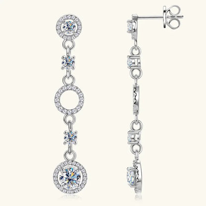Moissanite Stud Earrings for Women - Empire P.E