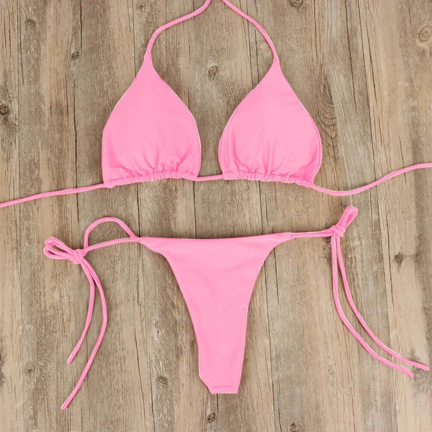 Sexy Bikinis Set Summer Brazilian Swimsuit Women Bra Thong Two Pieces Swimwear Beachwear Bathing Suit Beachwear Swimsuit Women - Empire P.E