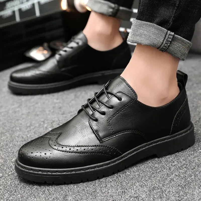 Lace Up Business Men's Formal Shoes